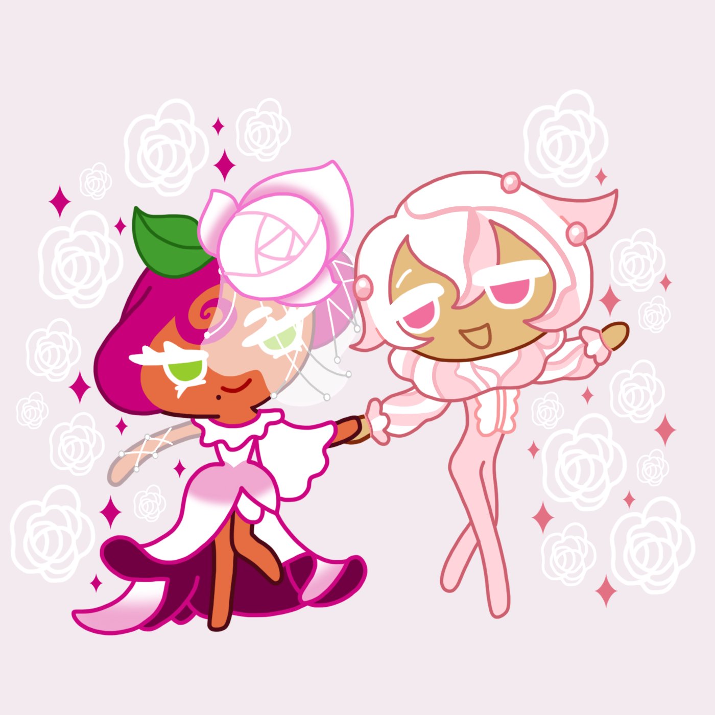 Rose Cookie Cookie Run OvenBreak Zerochan Anime Image Board