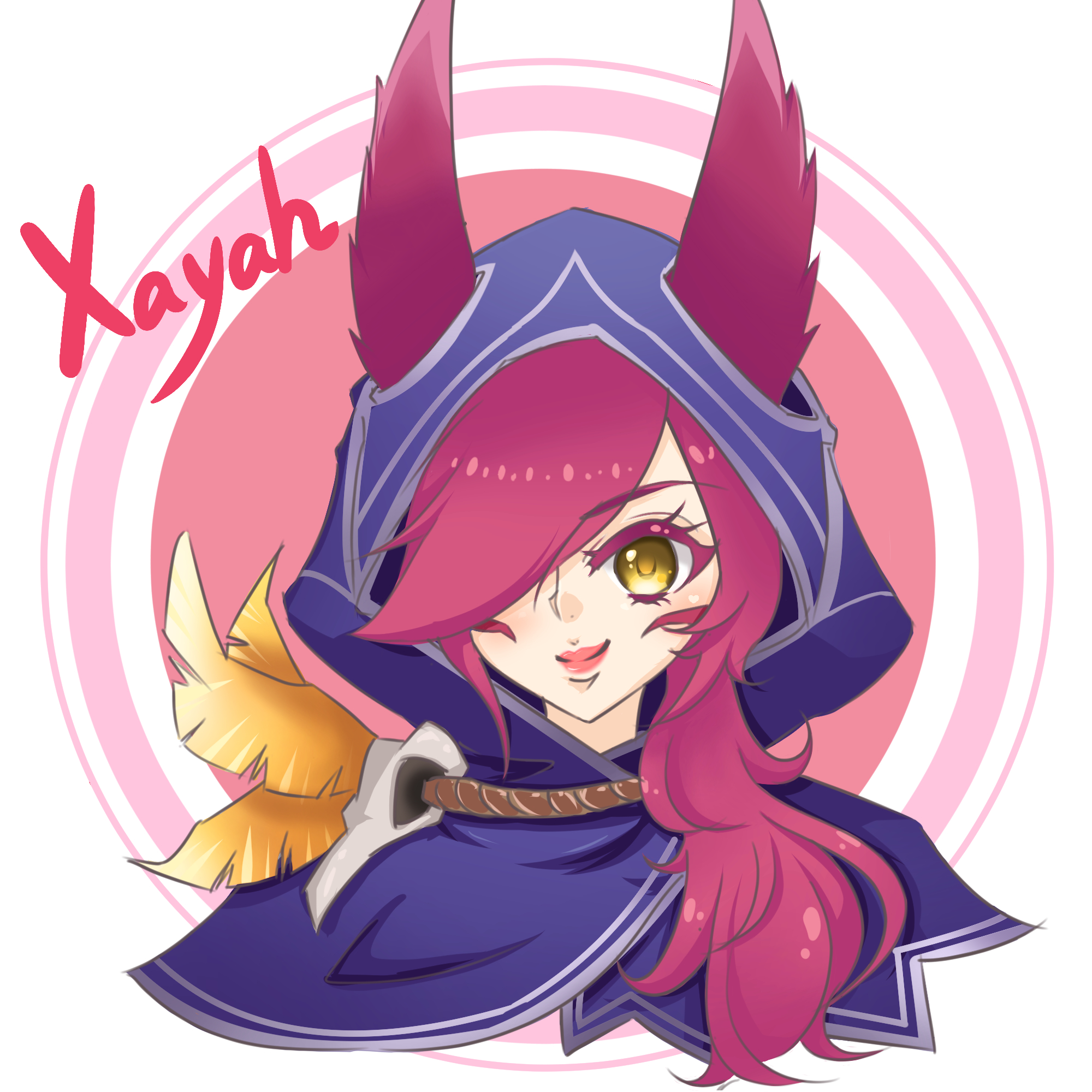 Xayah League of Legends Image by Pixiv Id 13027328 2092618