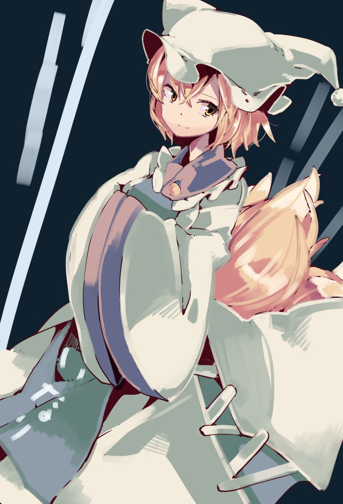 Yakumo Ran (Ran Yakumo) Touhou Mobile Wallpaper