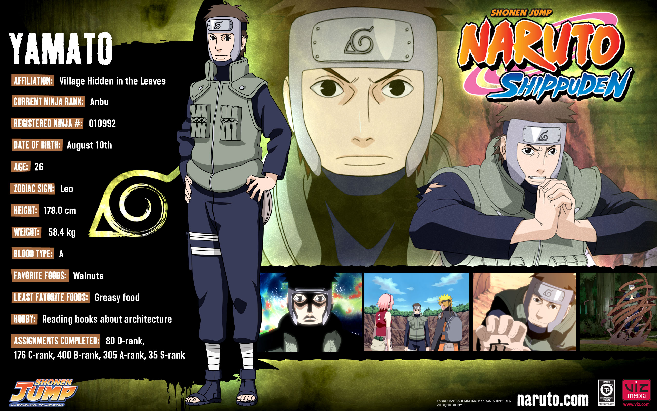 Gambar 32 Gambar Sai Ninja Emosi Konoha Naruto 37 Guru Yamato di