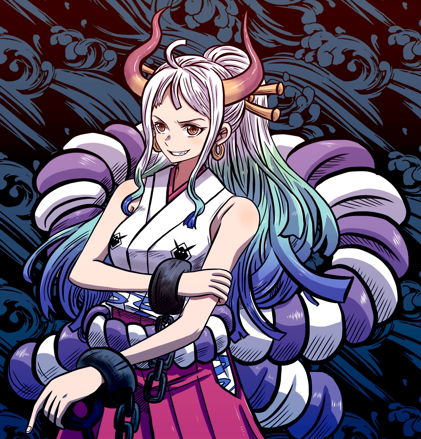 Yamato (ONE PIECE) Image by Pixiv Id 37494497 3120904 Zerochan Anime Image Board