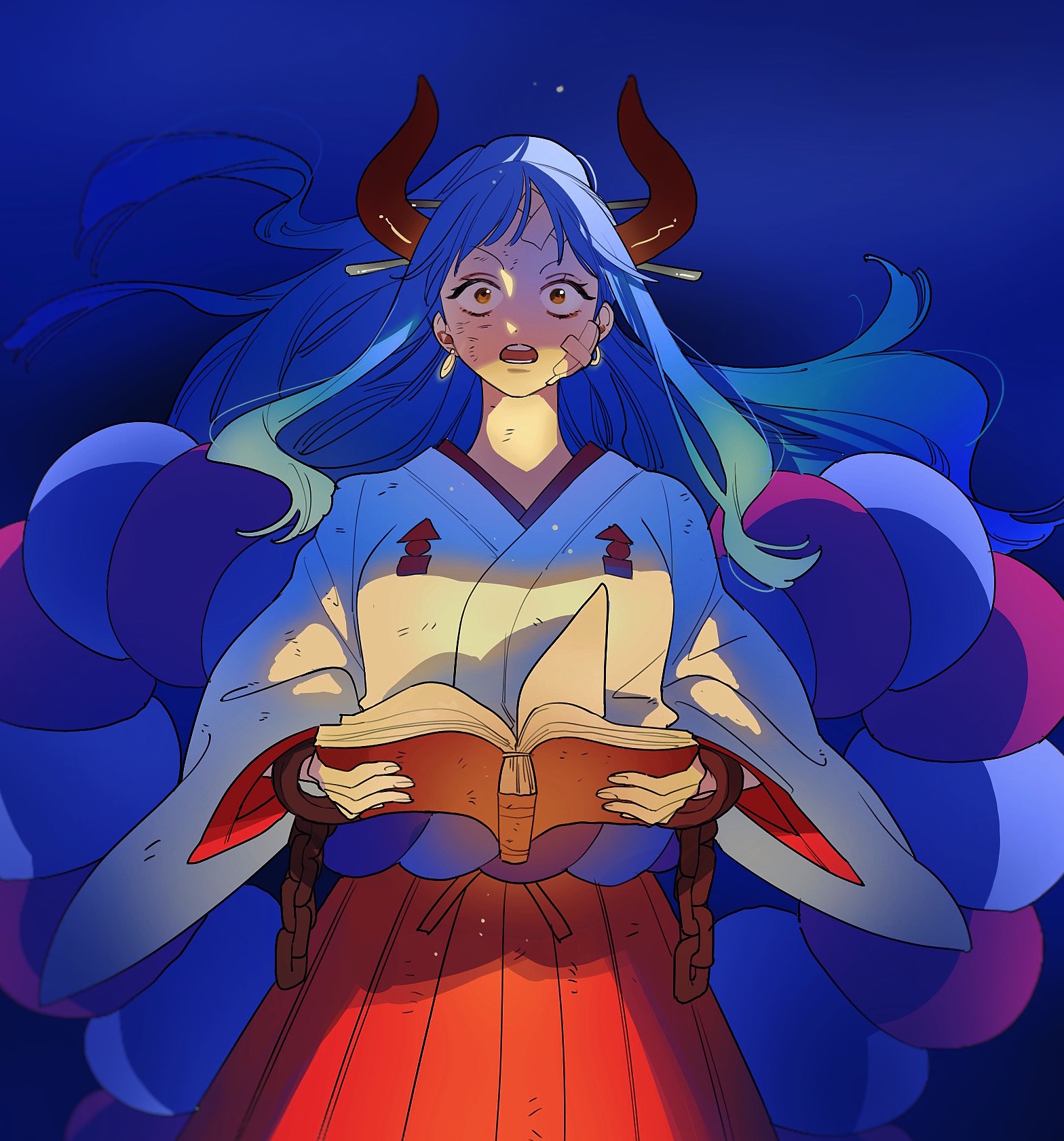 Yamato (ONE PIECE) Image by Pixiv Id 11500211 3855206 Zerochan Anime