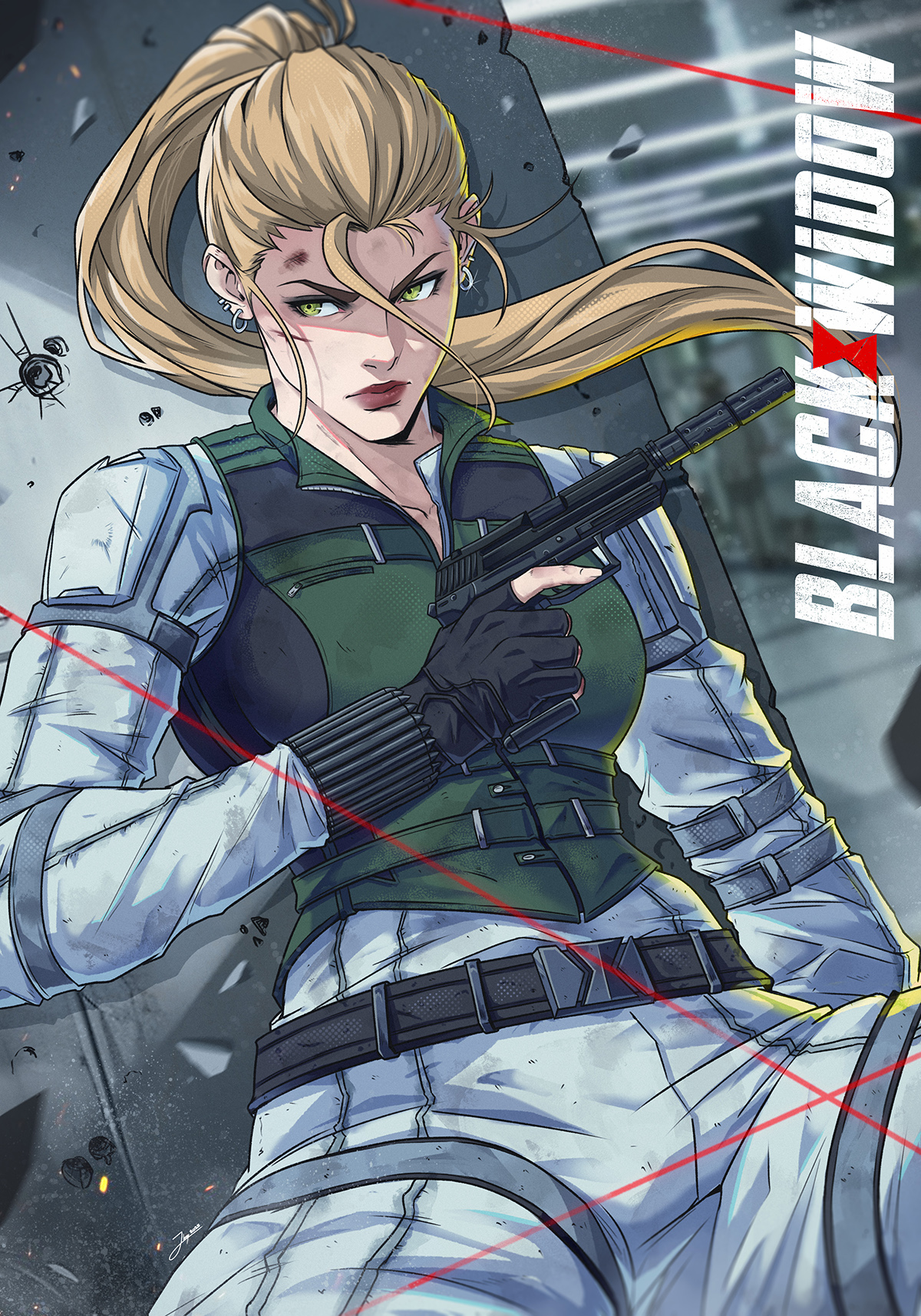 Yelena Belova Marvel Image By Jhonyknight 4619375 Zerochan Anime
