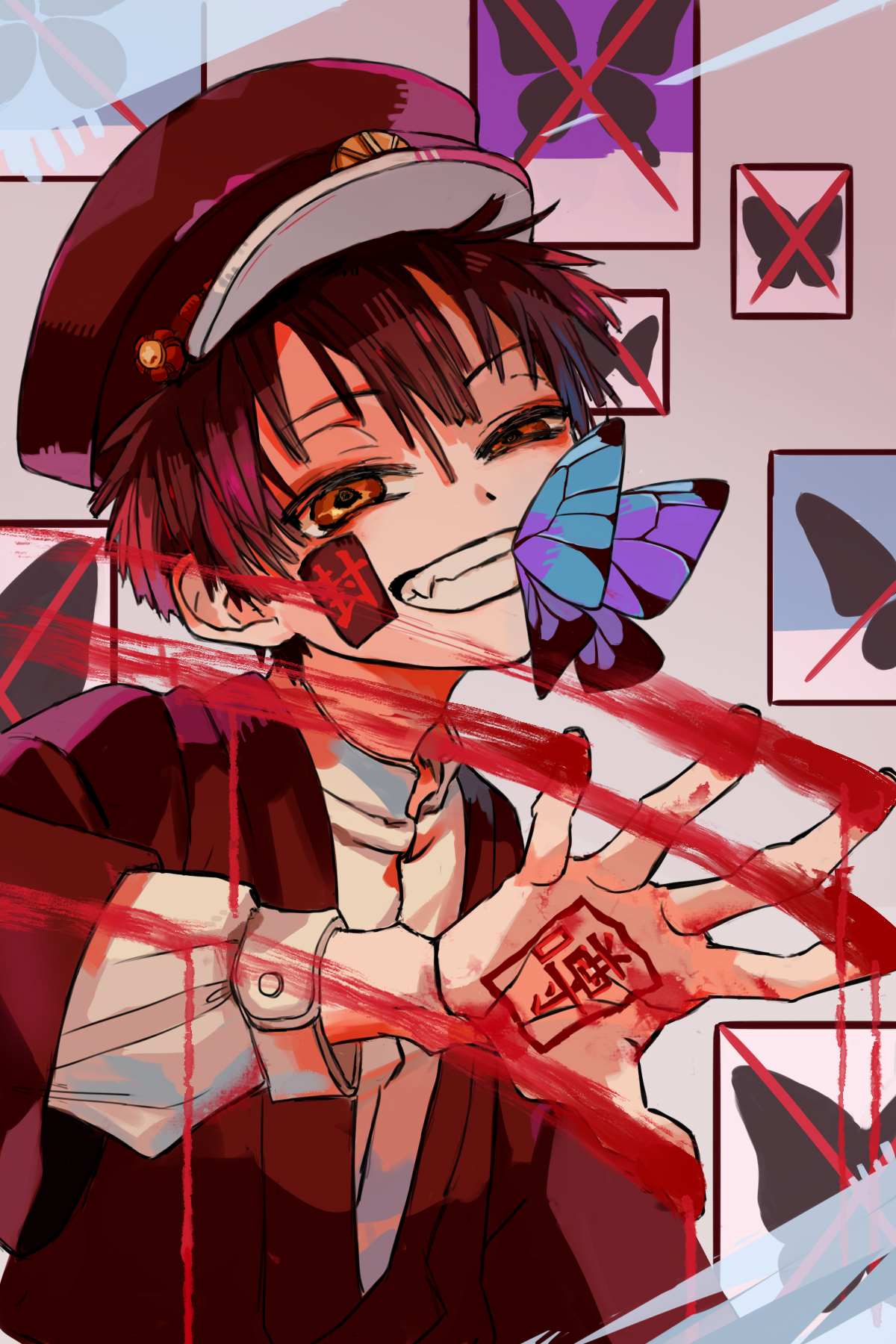 Yugi Tsukasa Jibaku Shounen Hanakokun Mobile Wallpaper by Pixiv Id