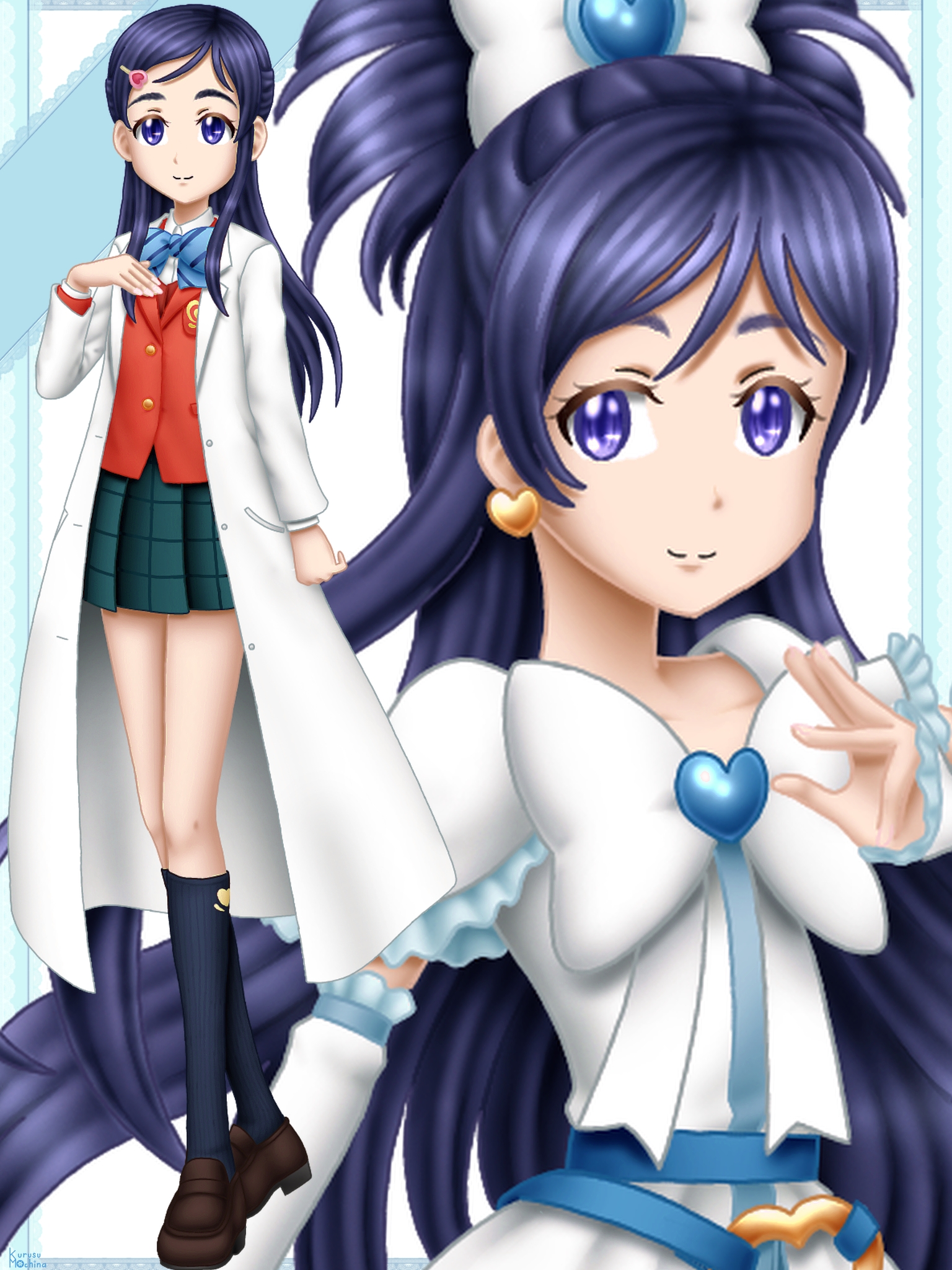 Yukishiro Honoka (Hannah Whitehouse) Futari wa Precure Image by