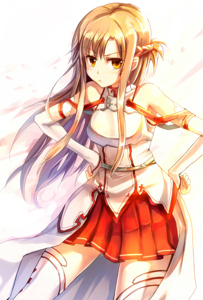 Yuuki Asuna Sword Art Online Mobile Wallpaper by Syanayuuji