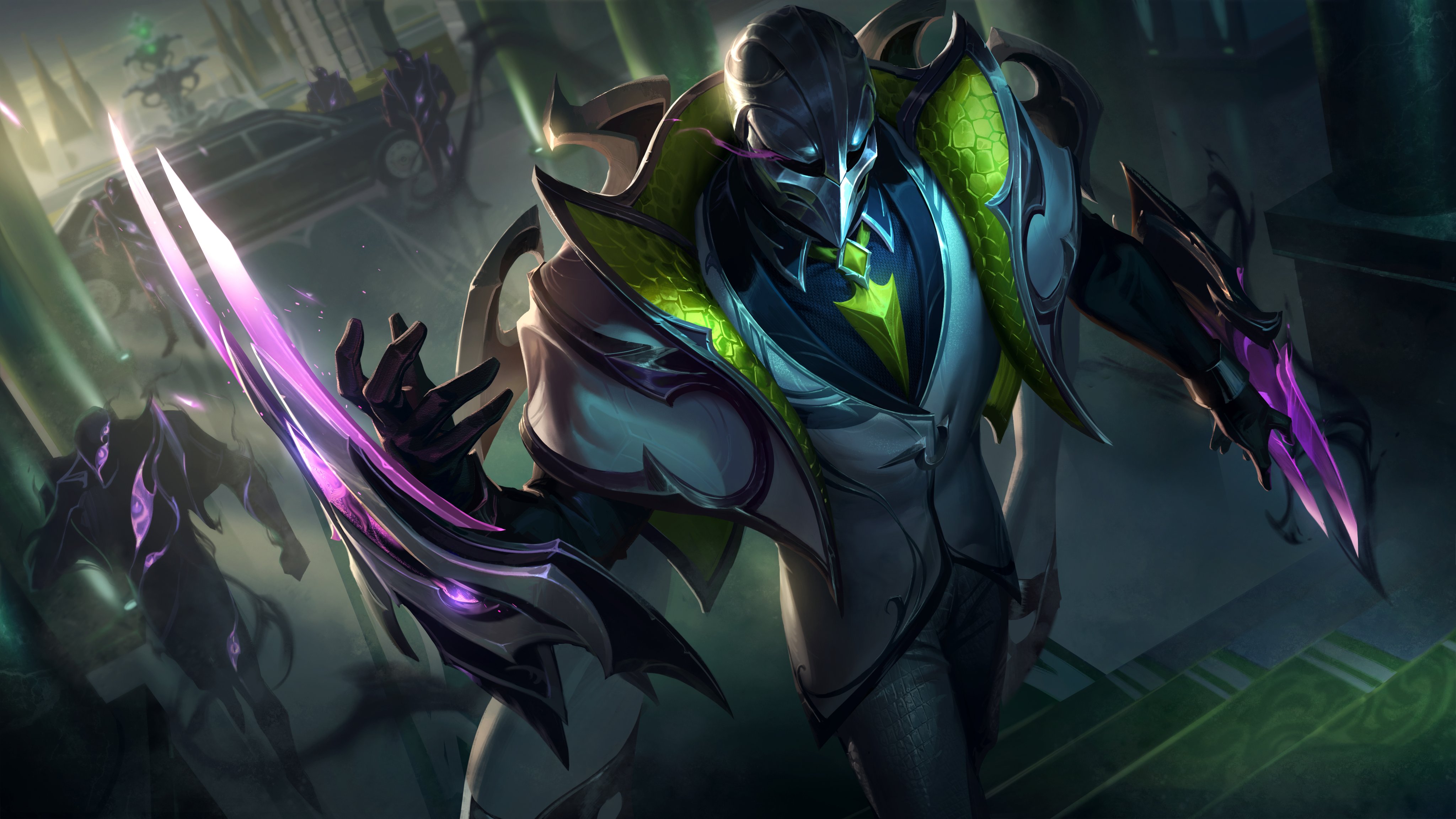 Zed League of Legends Image by Riot Games 3508657 Zerochan Anime