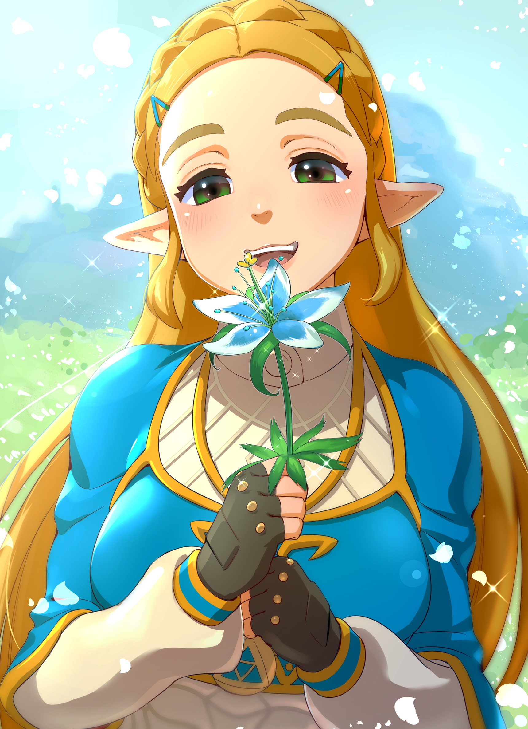 Zelda (Breath of the Wild) - Princess Zelda - Image by ikuchan kaoru #2135348 - Zerochan Anime