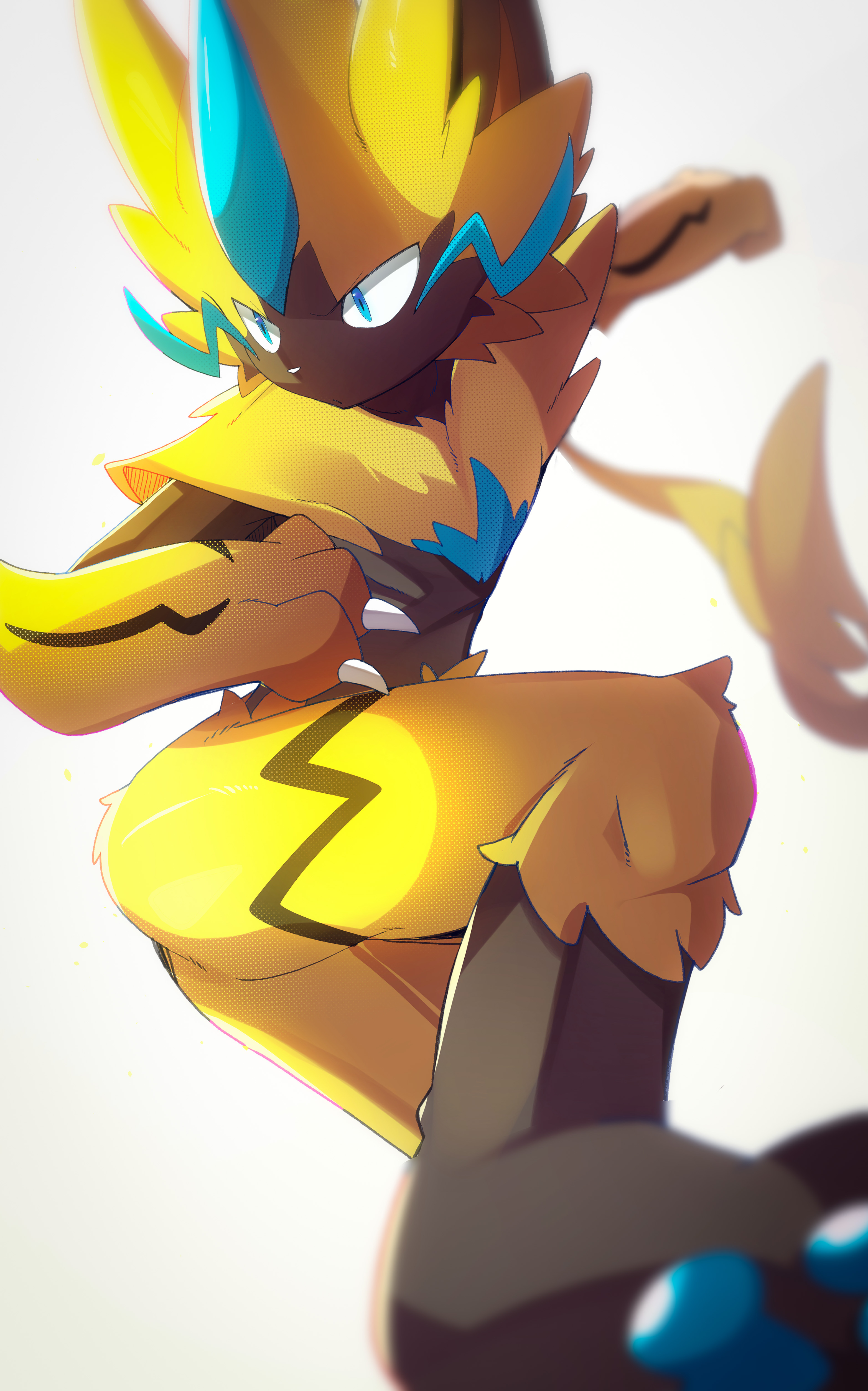 Zeraora Pokémon Image by Pixiv Id 19651111 3671245 Zerochan