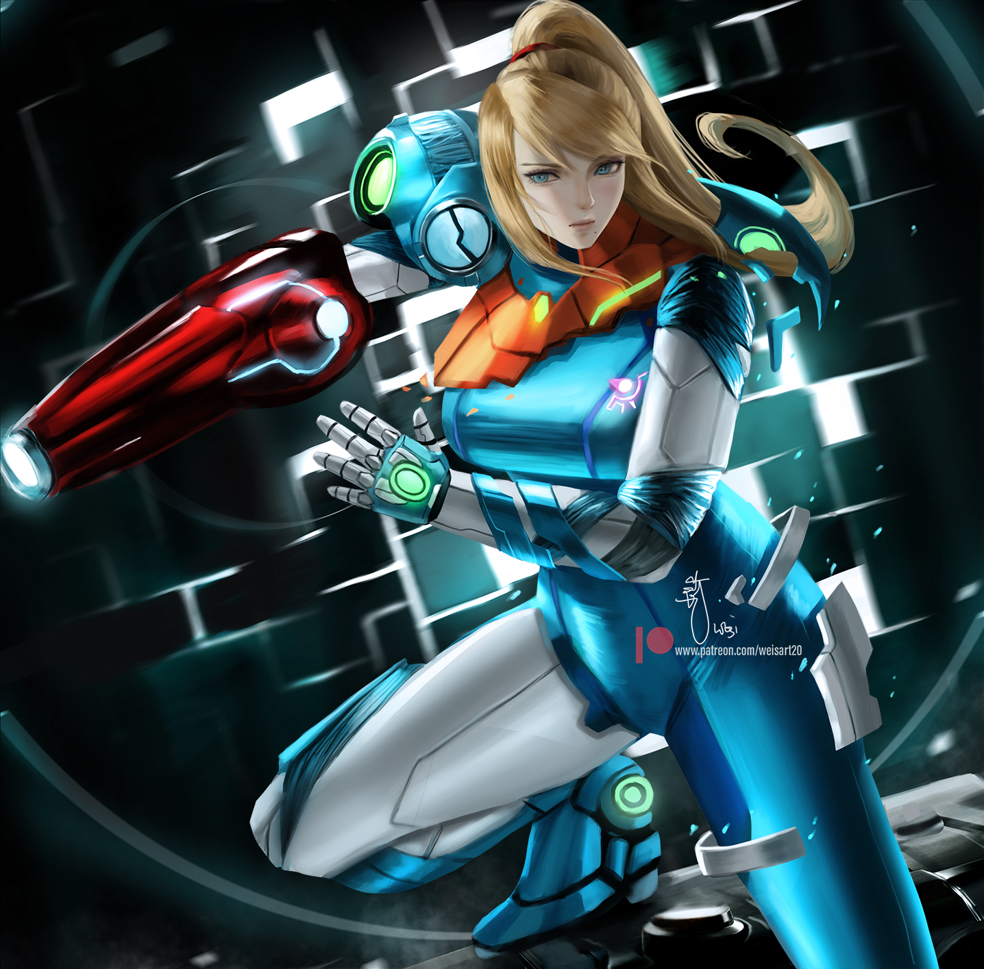 Zero Suit Samus - Samus Aran - Image by Wei (weisart20) #3501381