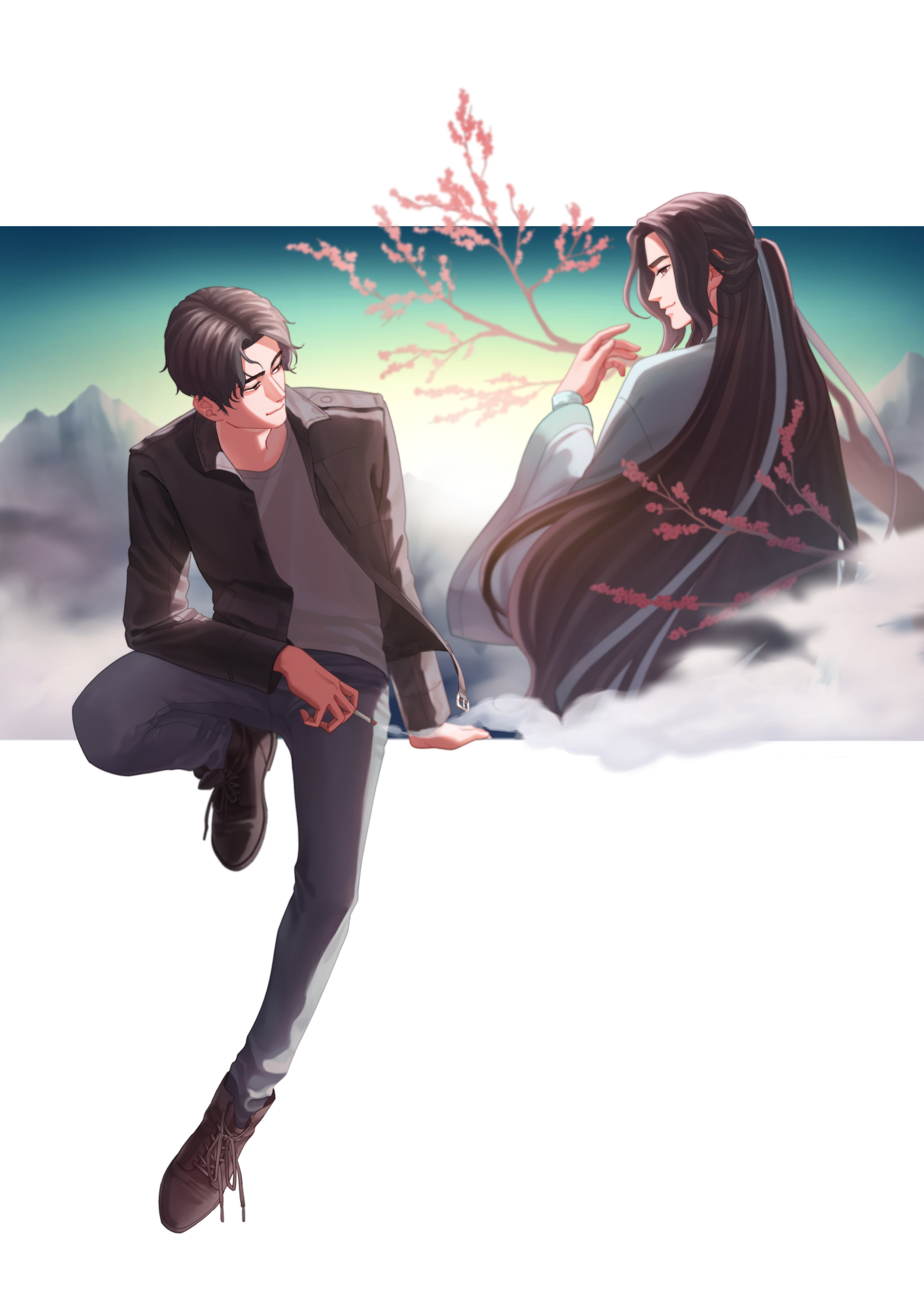 Zhao Yun Lan Guardian The Lonely and Great God Image by LEE E