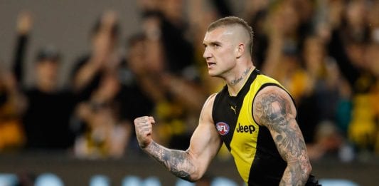 Dustin Martin Richmond Tigers Player profile, AFL contract, stats and news Zero Hanger