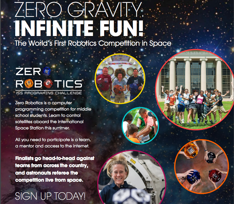 robotics summer camp 2023 2021 Zero Robotics Space Coders Camp Sponsored by Aerospace