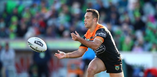 Luke Brooks Wests Tigers Player profile, NRL contract, stats and news Zero Tackle