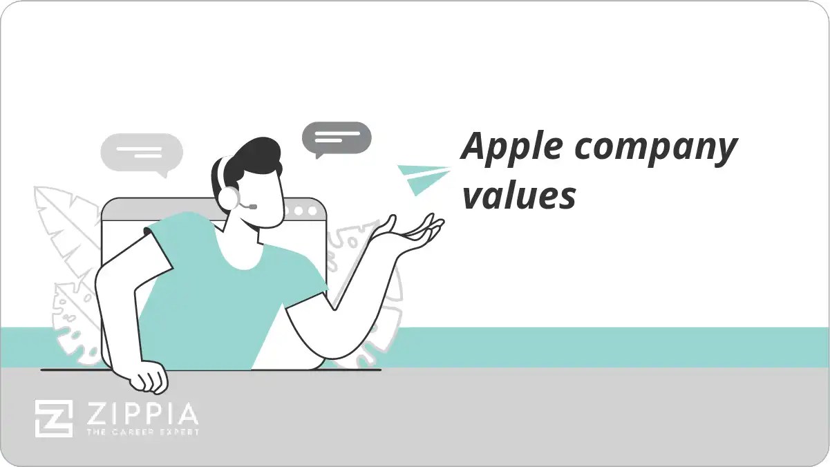Apple company values Zippia
