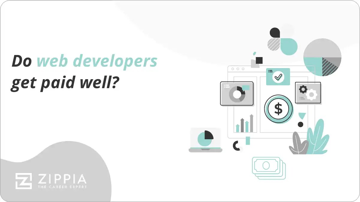 Do web developers get paid well? Zippia