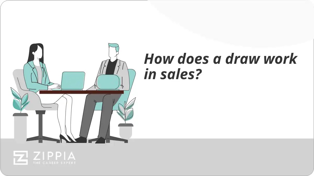 How does a draw work in sales? Zippia