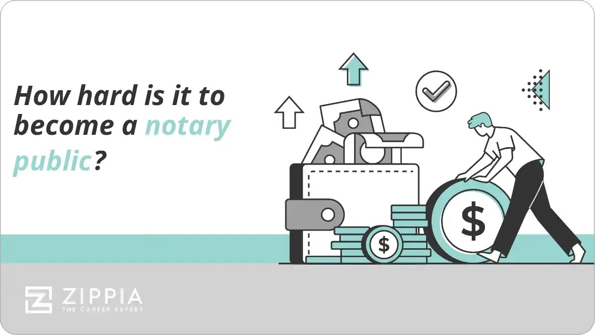 How hard is it to a notary public? Zippia