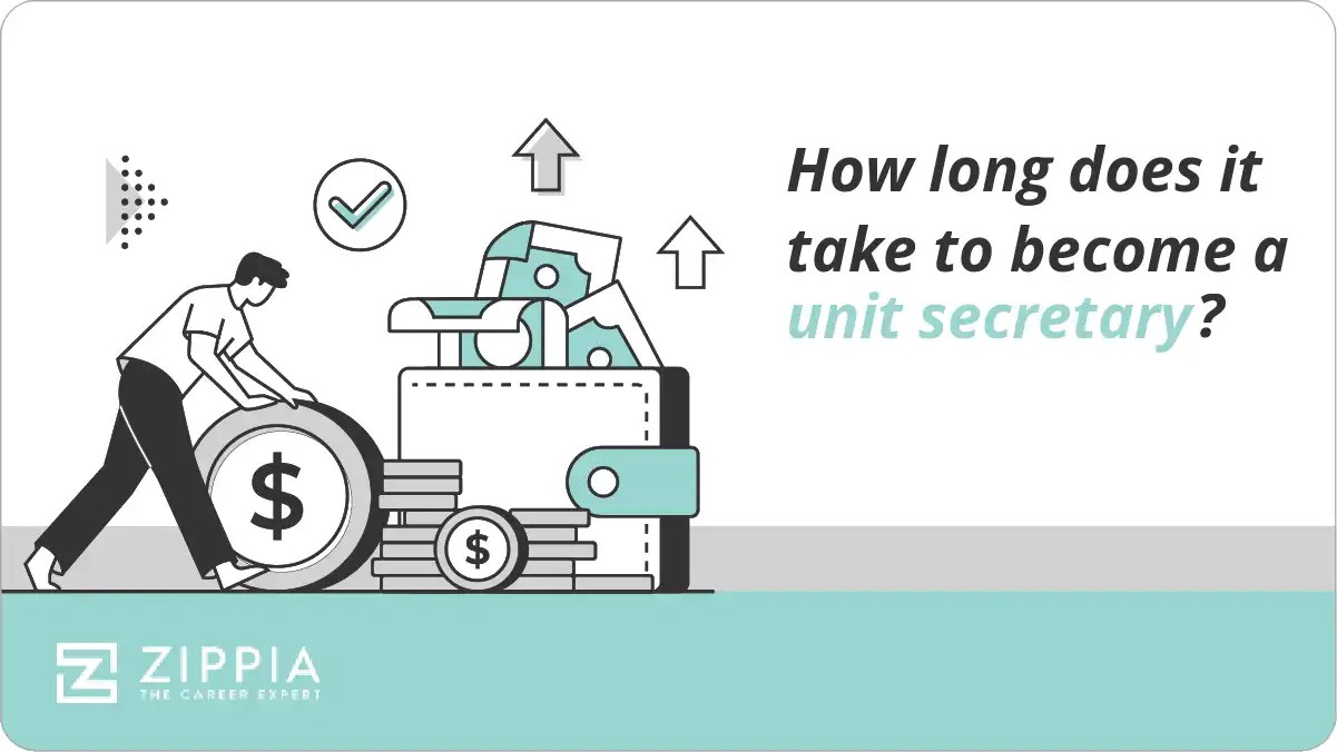 How long does it take to a unit secretary? Zippia