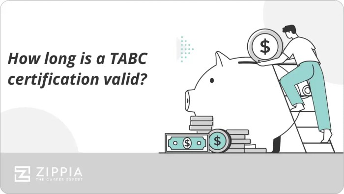 How long is a TABC certification valid? - Zippia How long is a TABC certification valid? - Zippia