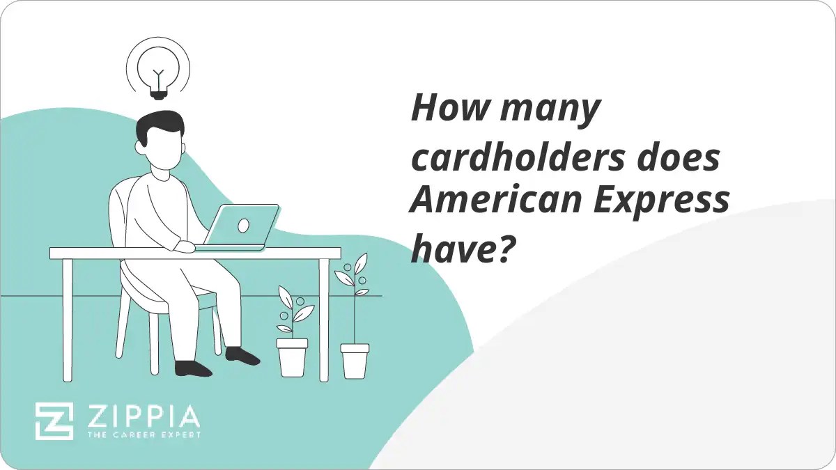 How many cardholders does American Express have? Zippia