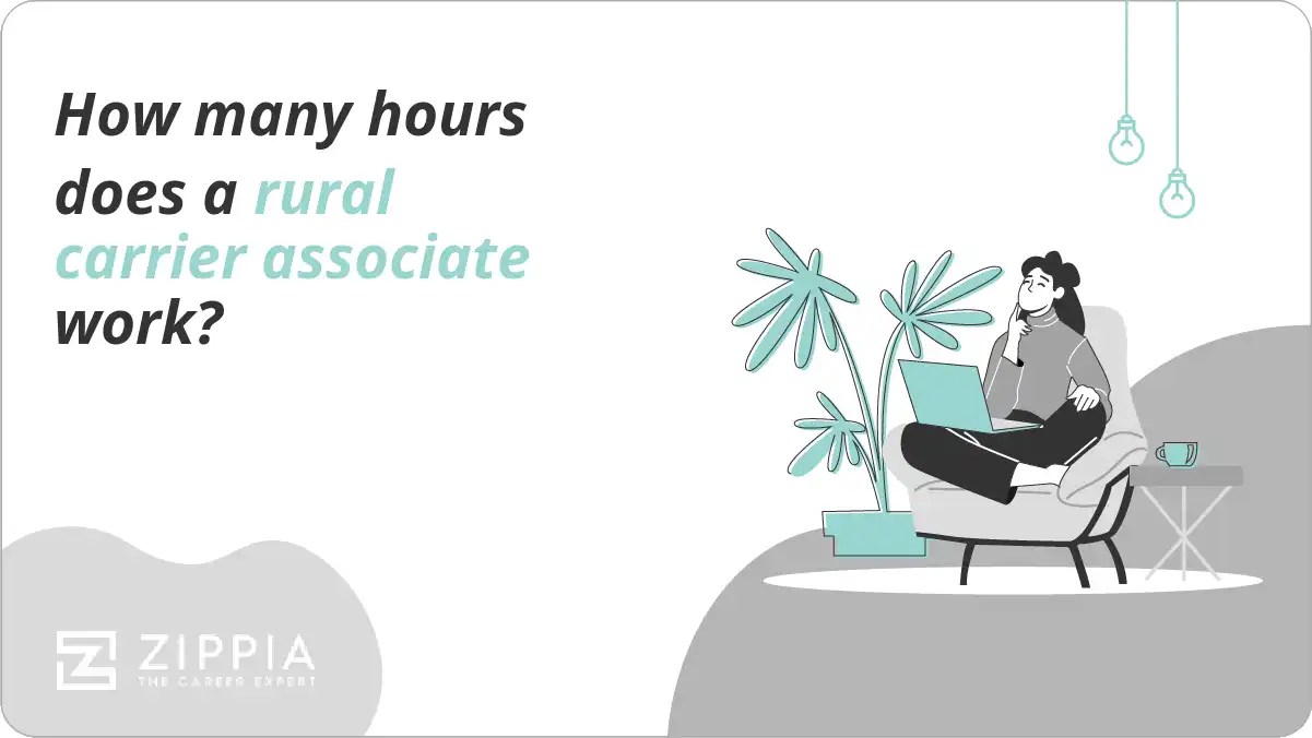 How many hours does a rural carrier associate work? Zippia(04)