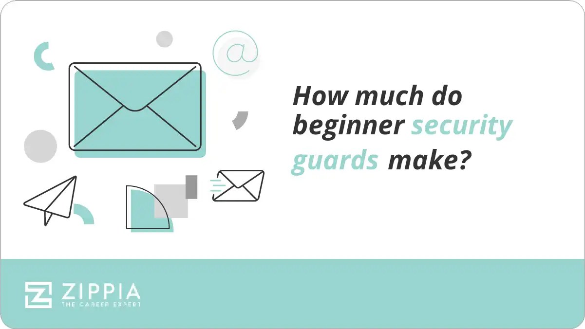 How much do beginner security guards make? Zippia