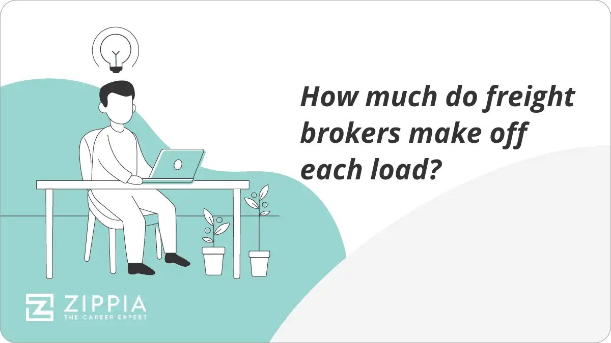 How much do freight brokers make off each load? Zippia