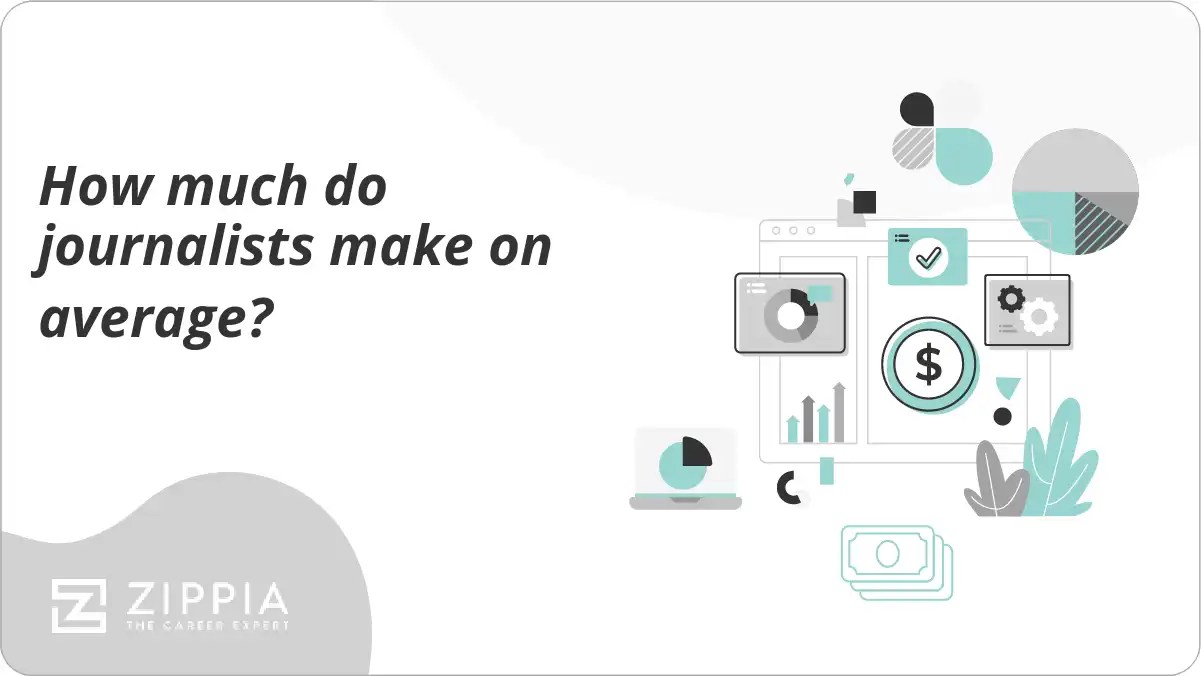 How much do journalists make on average? Zippia