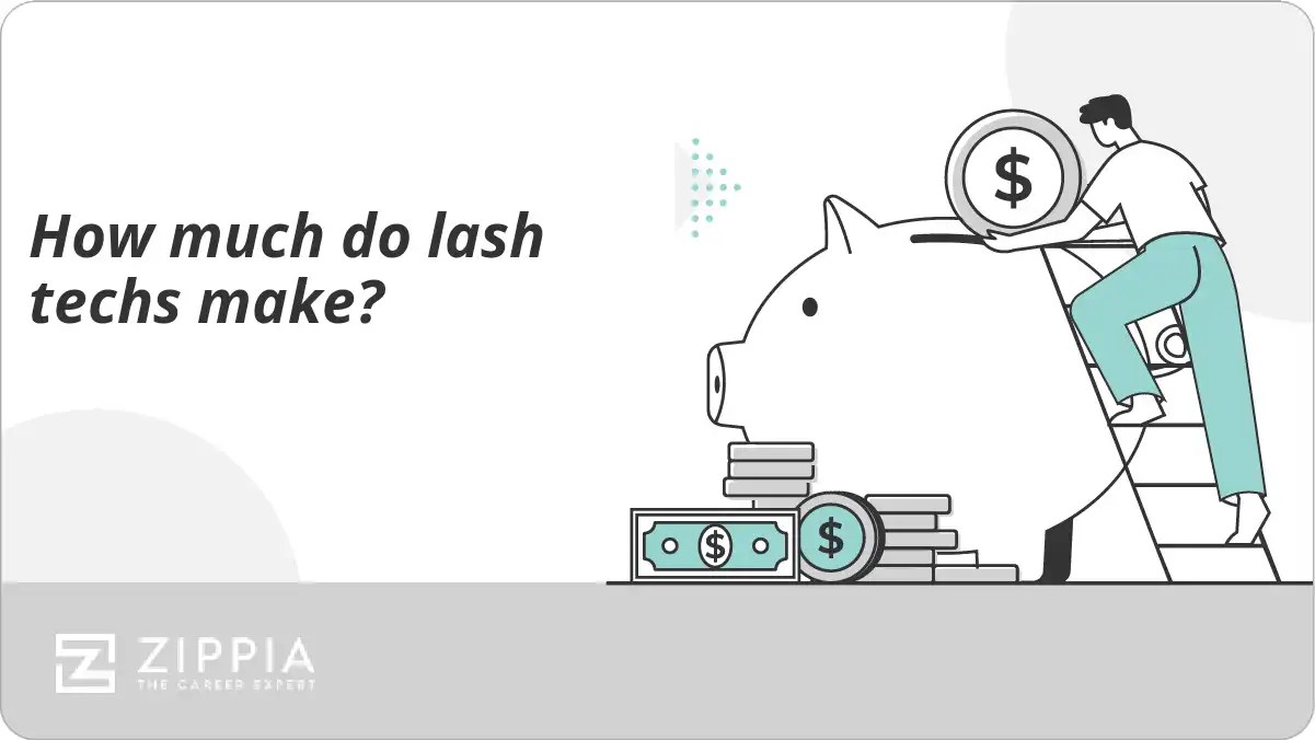 How much do lash techs make? Zippia
