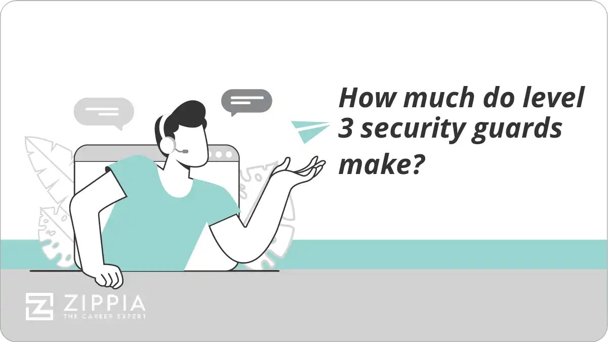 How much do level 3 security guards make? Zippia