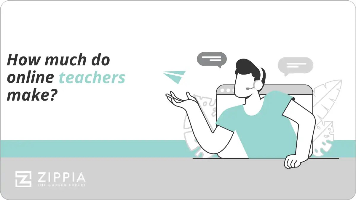 How much do online teachers make? Zippia