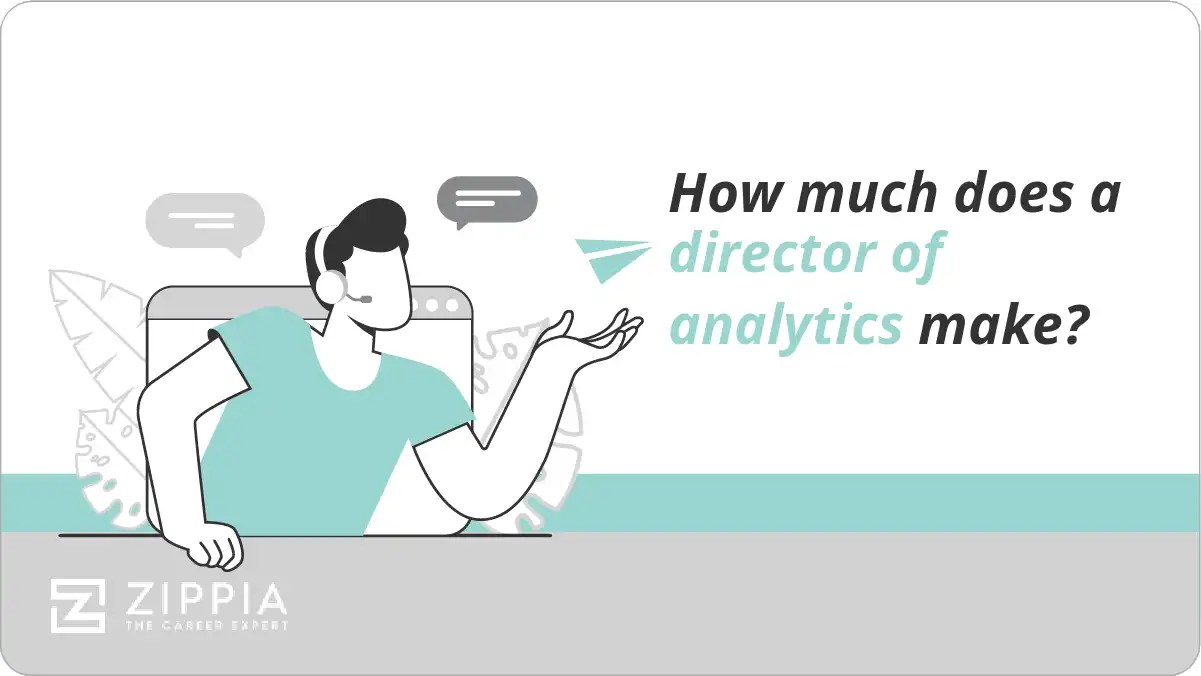 How much does a director of analytics make? Zippia