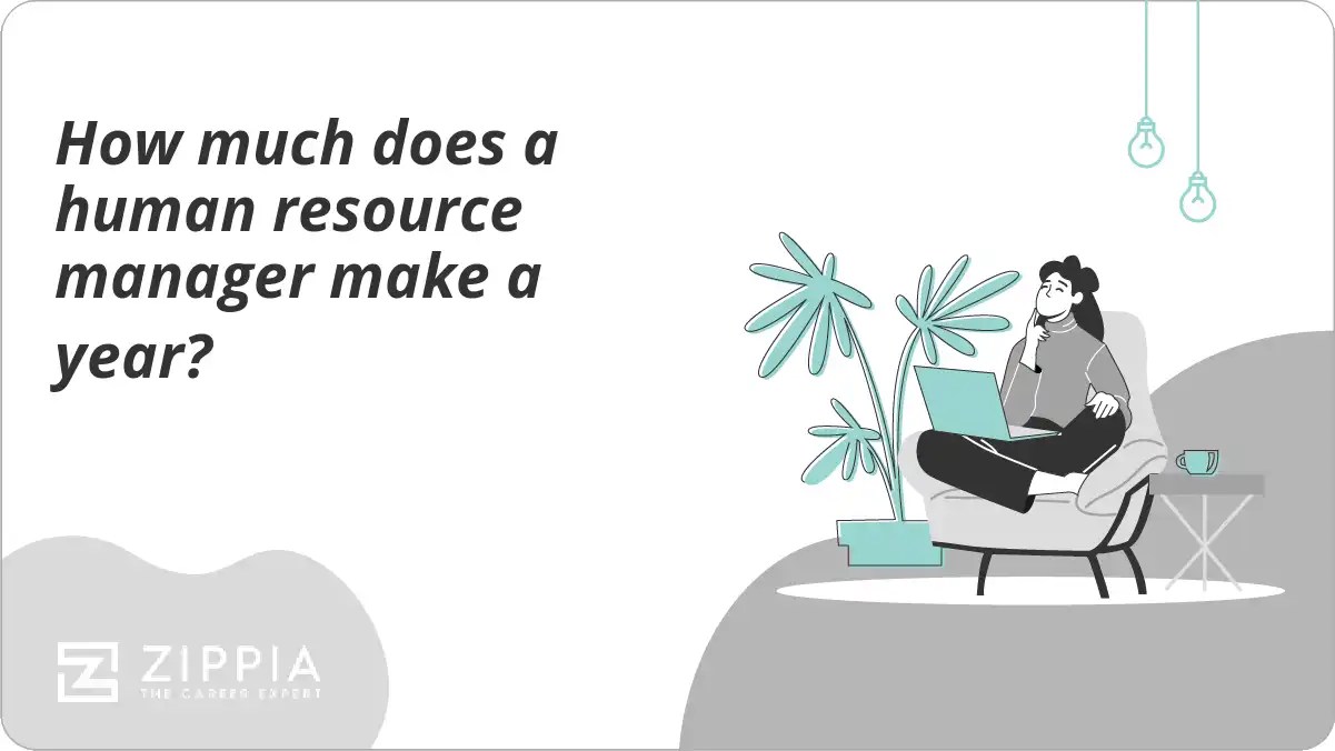 How much does a human resource manager make a year? Zippia