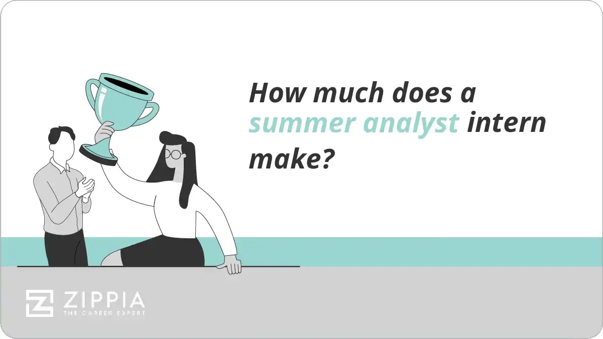 How much does a summer analyst intern make? Zippia
