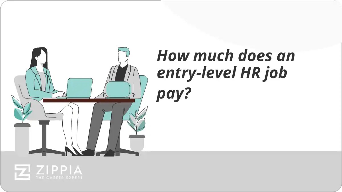 How much does an entrylevel HR job pay? Zippia