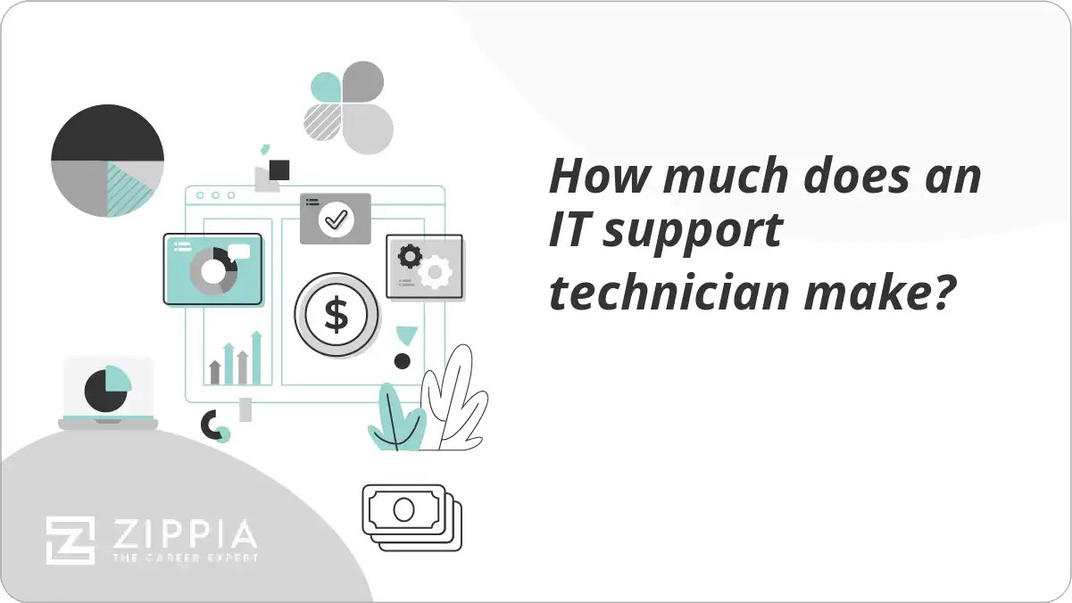 How much does an IT support technician make? Zippia