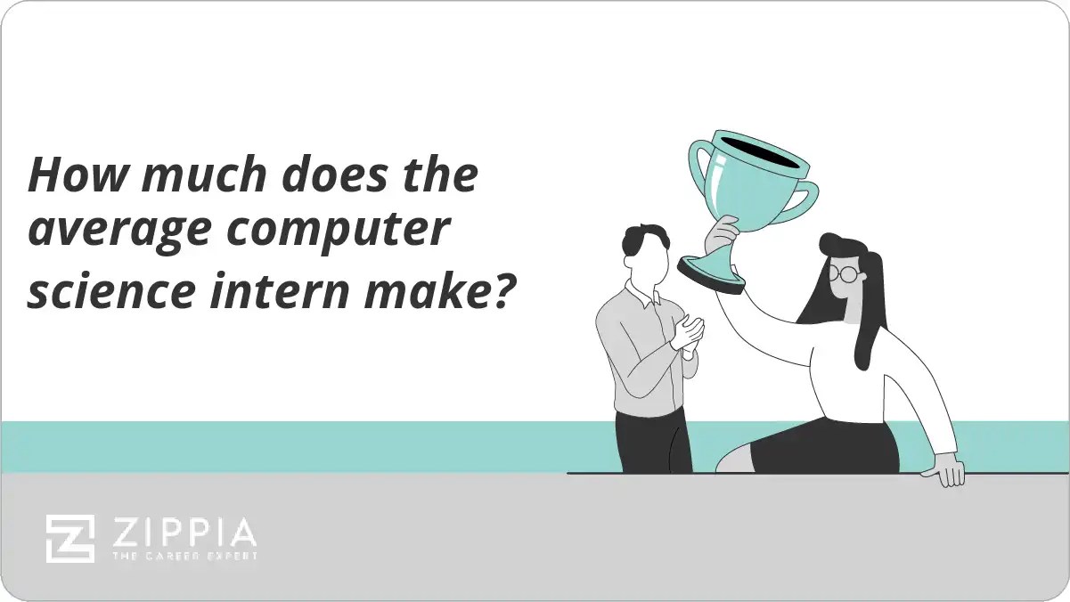 How much does the average computer science intern make? Zippia
