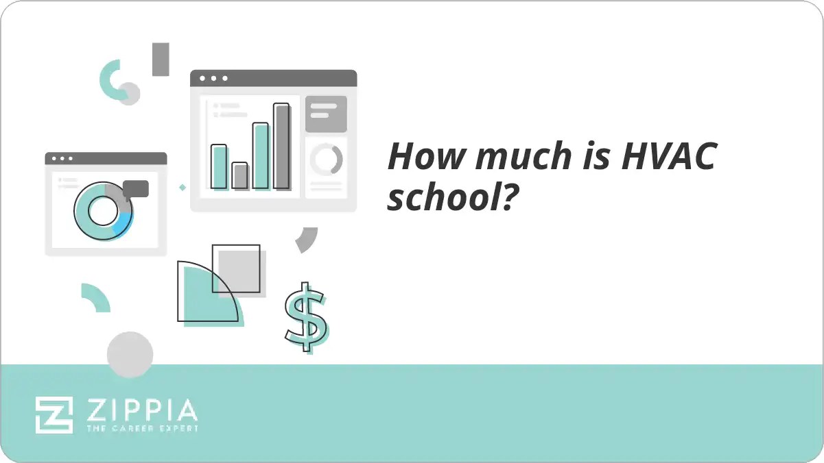 How much is HVAC school? Zippia