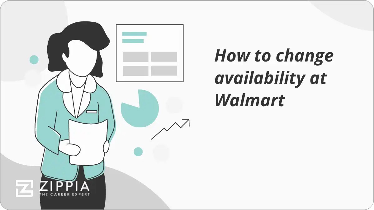 How to change availability at Walmart Zippia