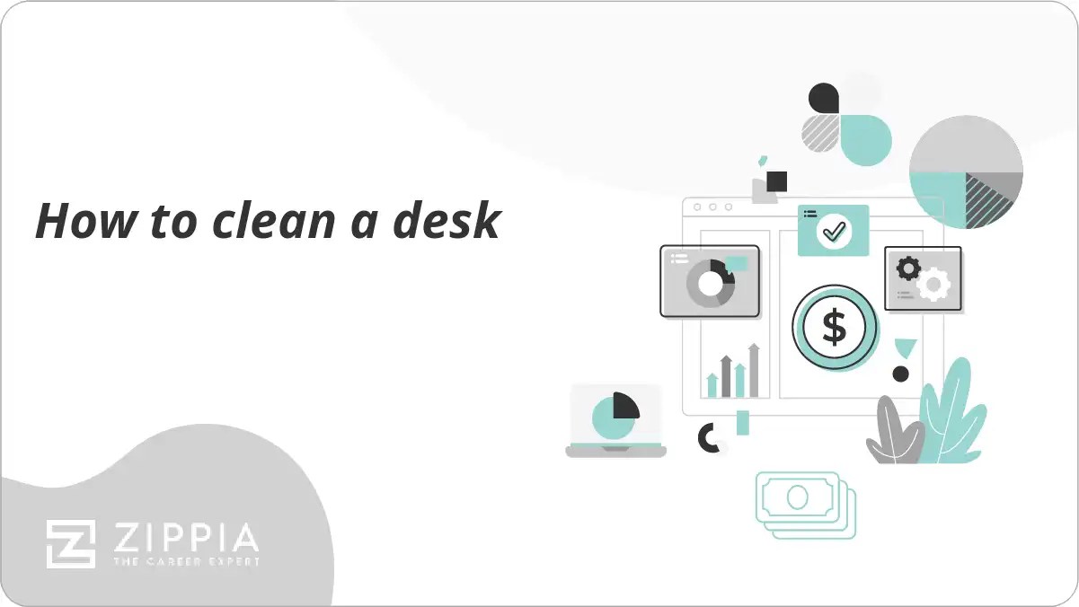 How to clean a desk Zippia