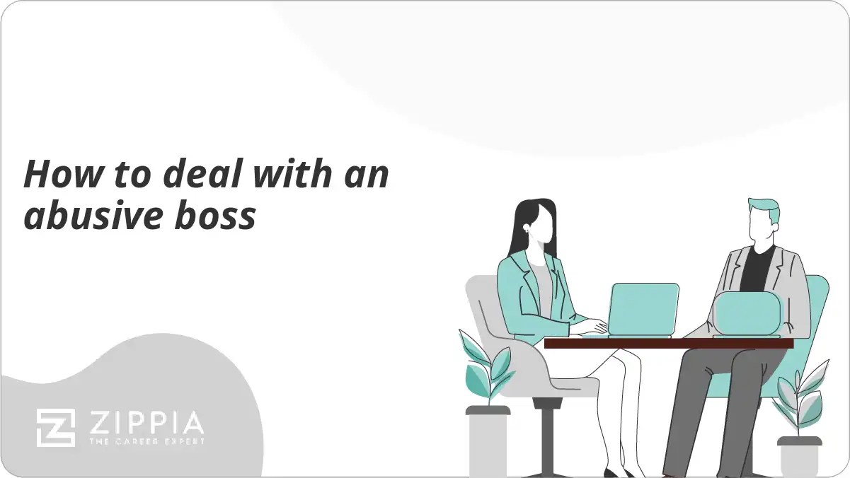 How to deal with an abusive boss Zippia(04)