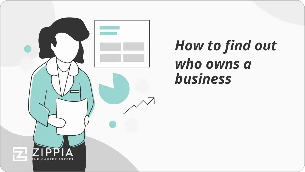 How to find out who owns a business Zippia