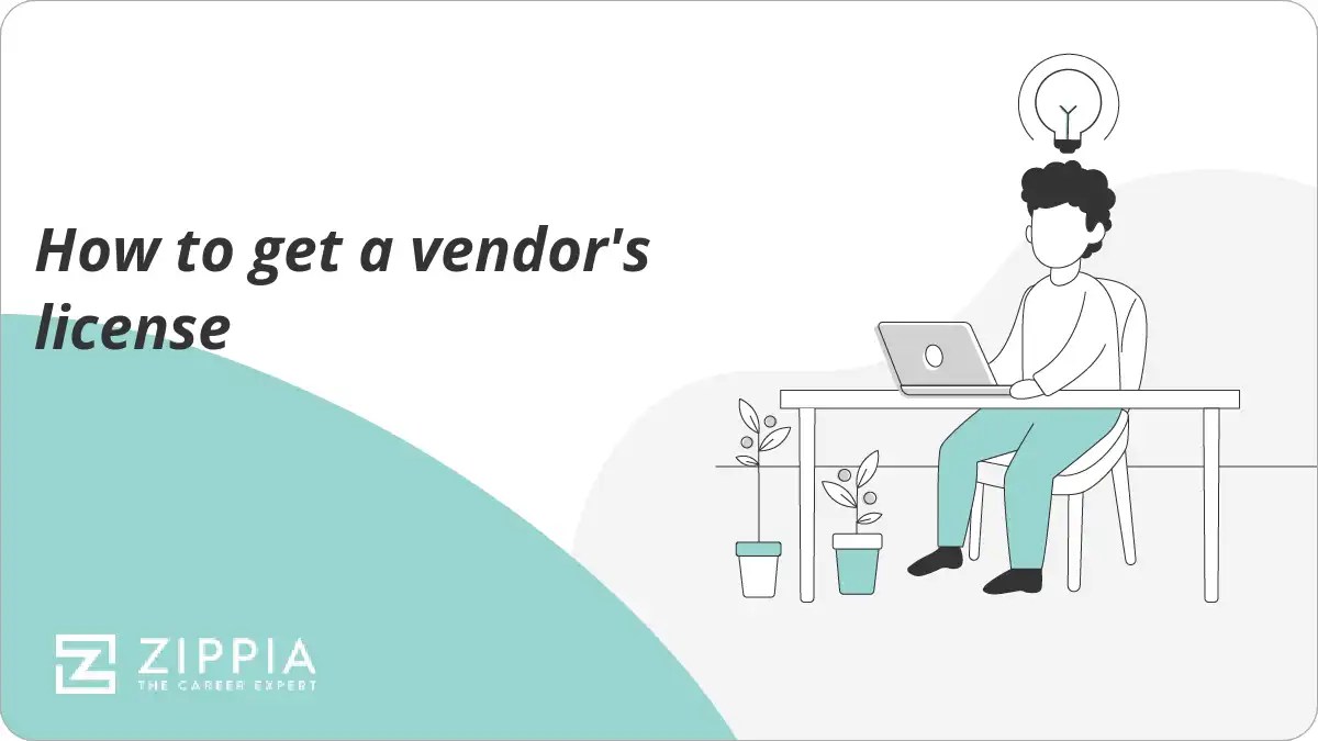 How to get a vendor's license Zippia