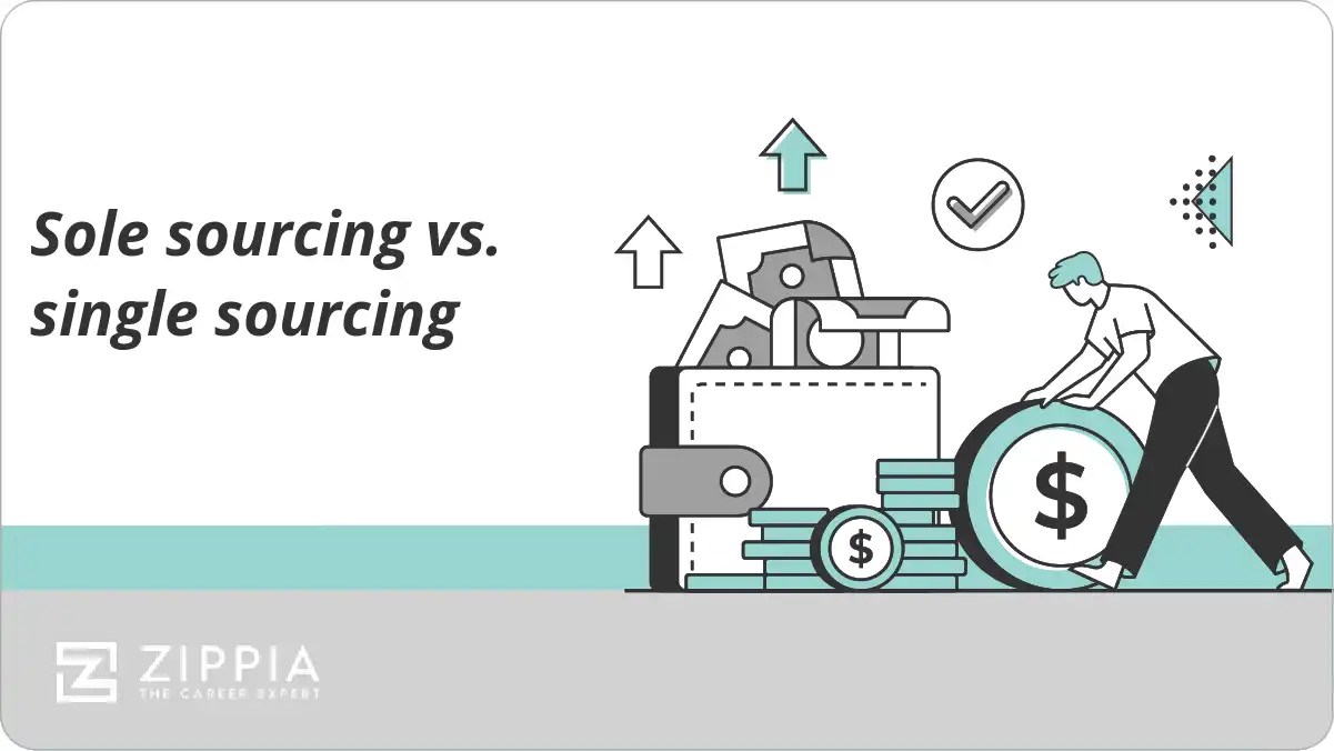 Sole sourcing vs. single sourcing Zippia
