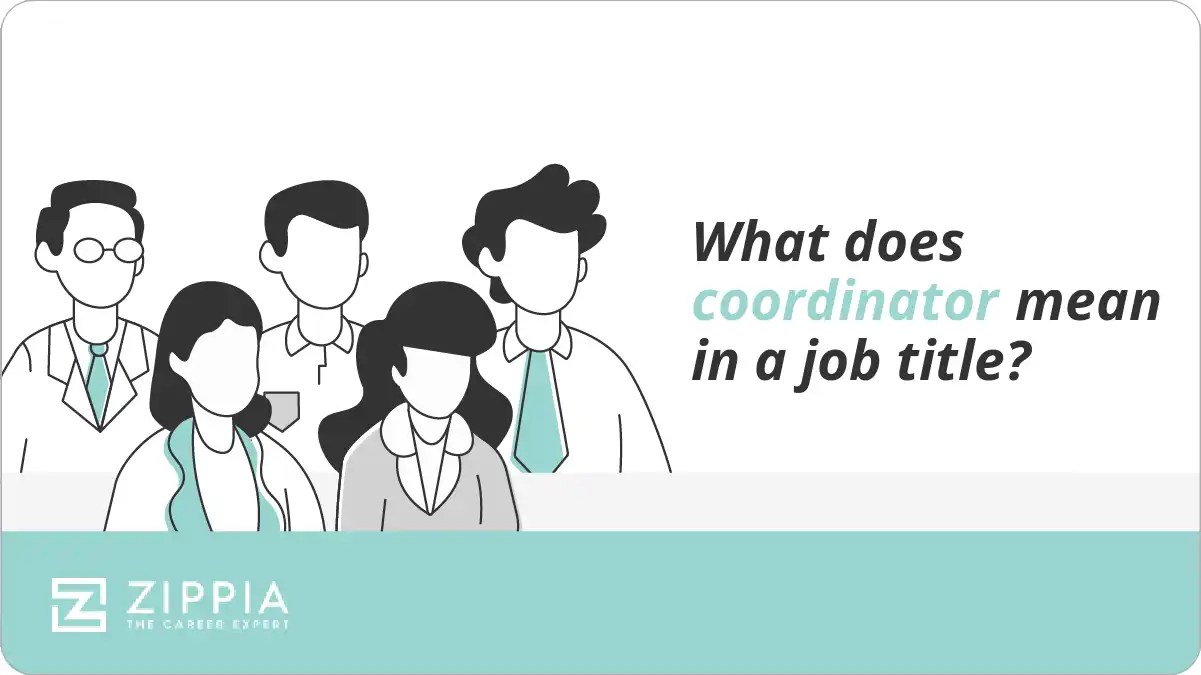 What does coordinator mean in a job title? Zippia