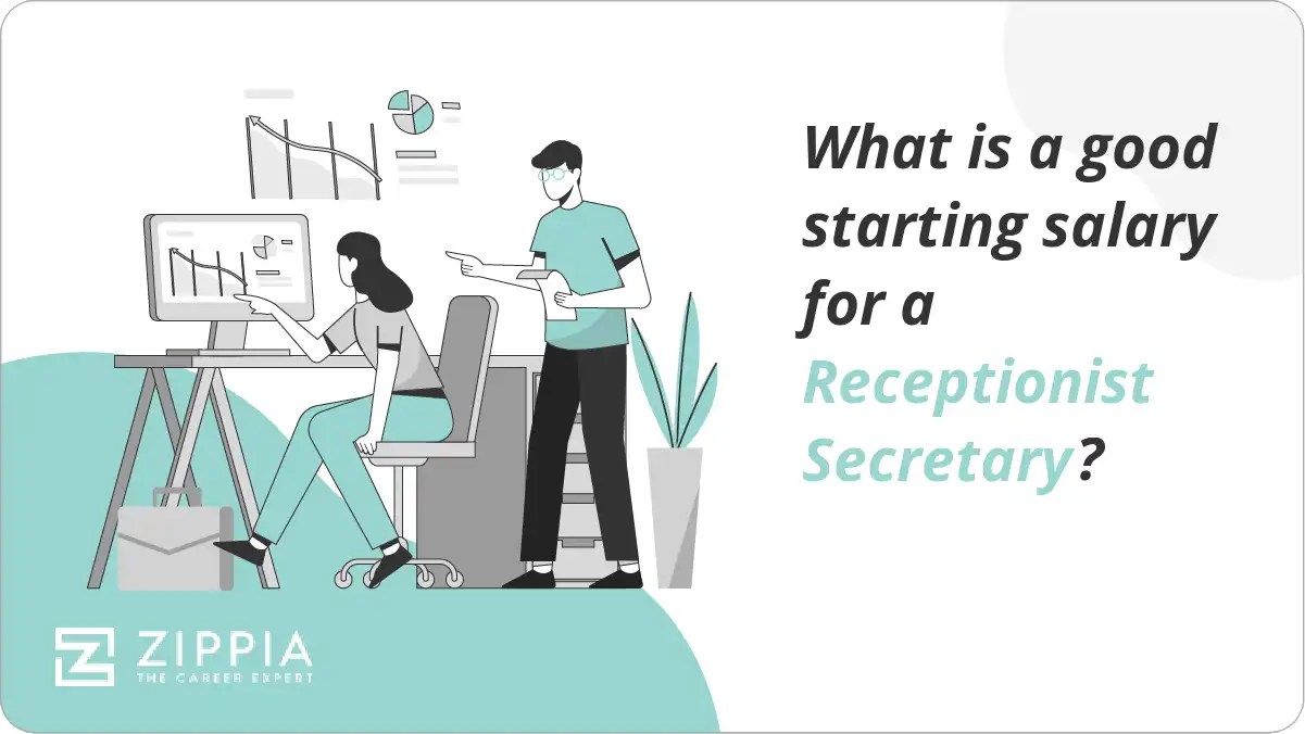 What is a good starting salary for a Receptionist Secretary? Zippia