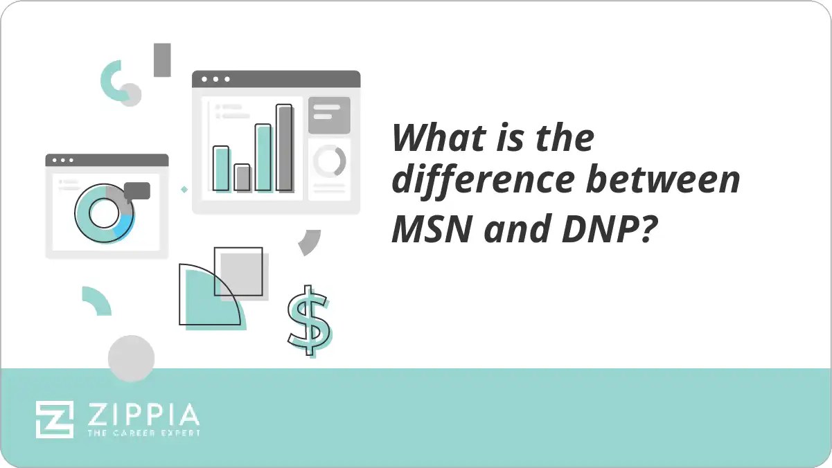 What is the difference between MSN and DNP? Zippia