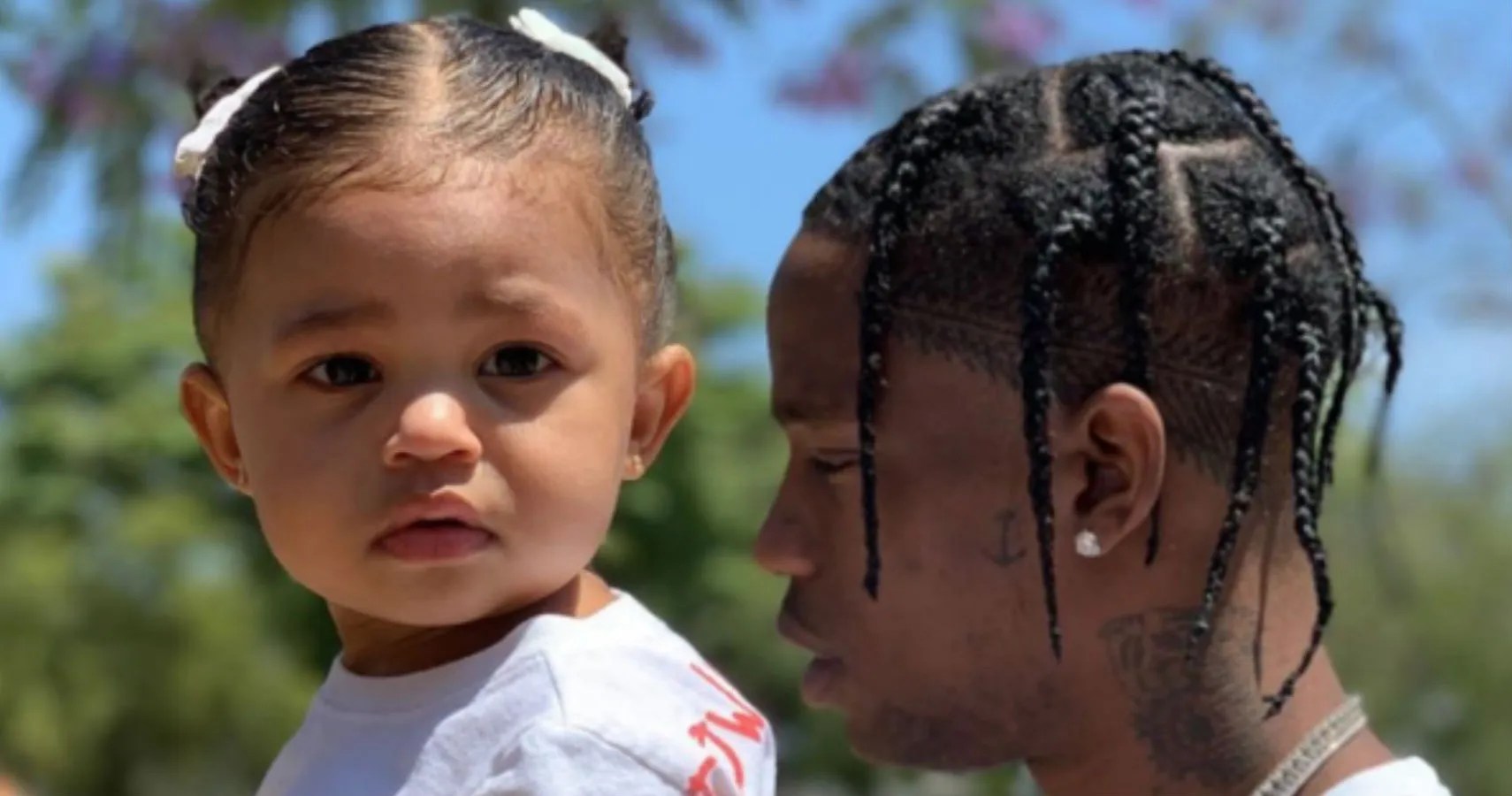 1Year Old Stormi Webster Talks To Camera In Video With Travis Scott(017)