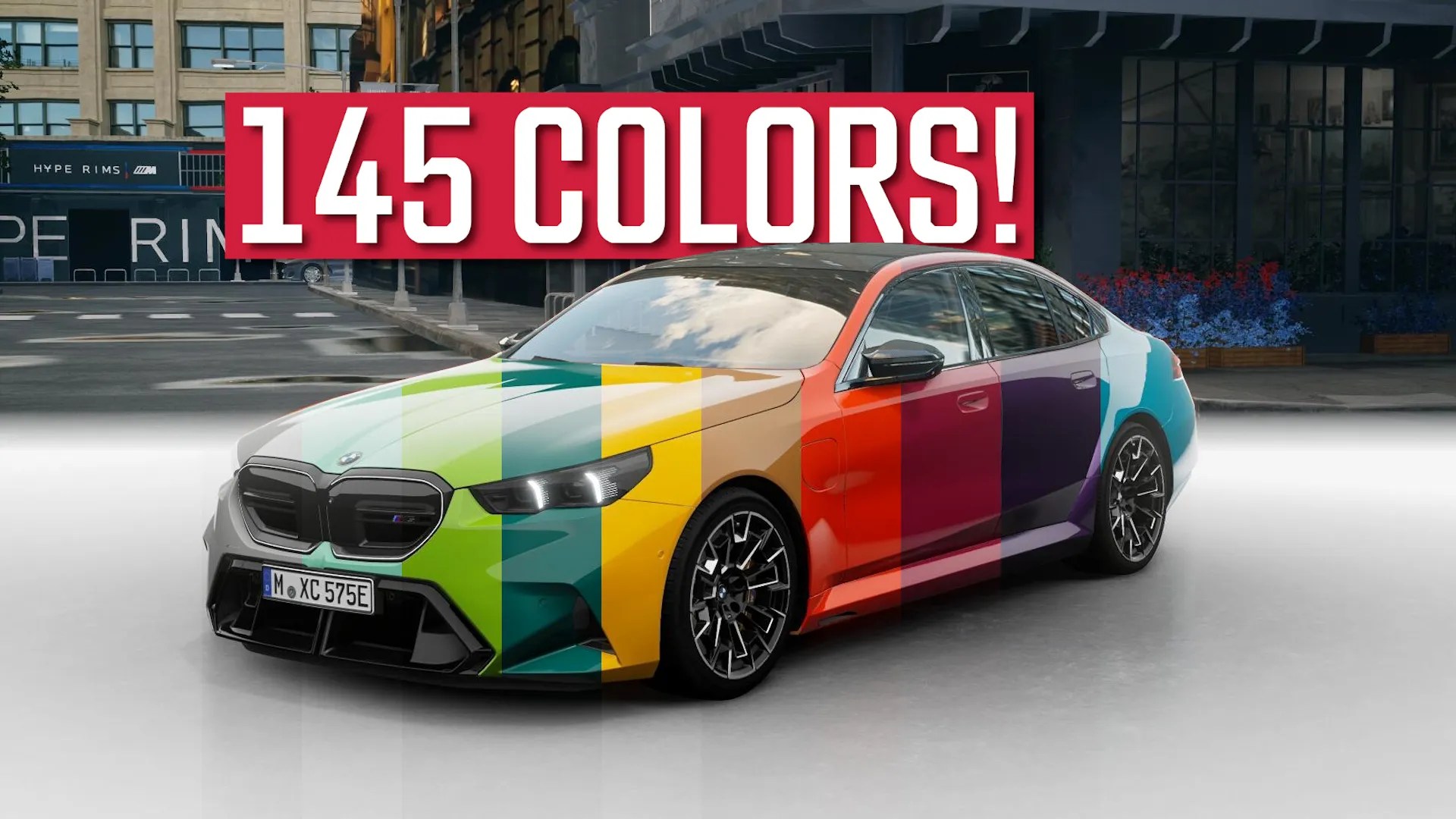 2025 BMW M5 Mega Gallery See All 145 BMW Individual Colors On The New M5